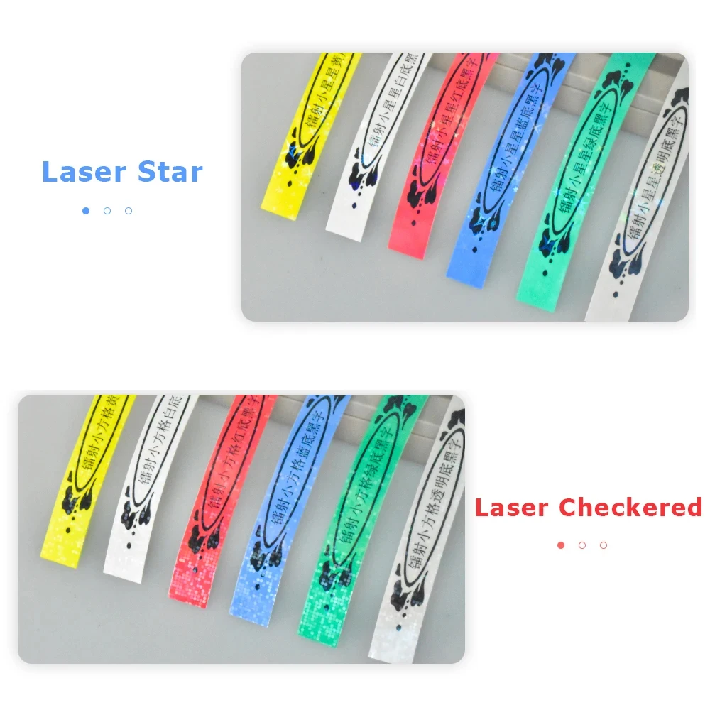 Compatible brother Laser Label Tape TZe-231L1 TZE-131L1 Laser Checkered/Star Labels for H110 PT-E550W PT-710BT P-touch Printer