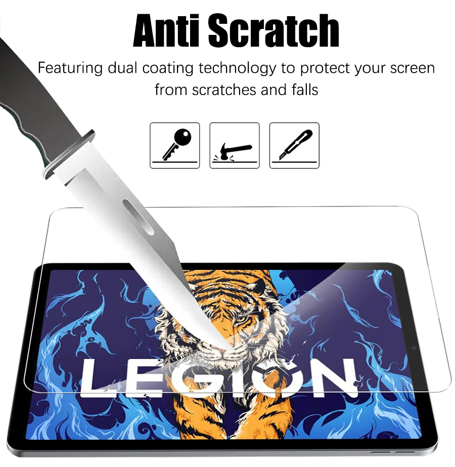3PCS Tempered Glass Screen Protector for legion y700 2nd generation 8.8 inch 1st 2023 2022 TB-9707 TB-320 Tablet Film