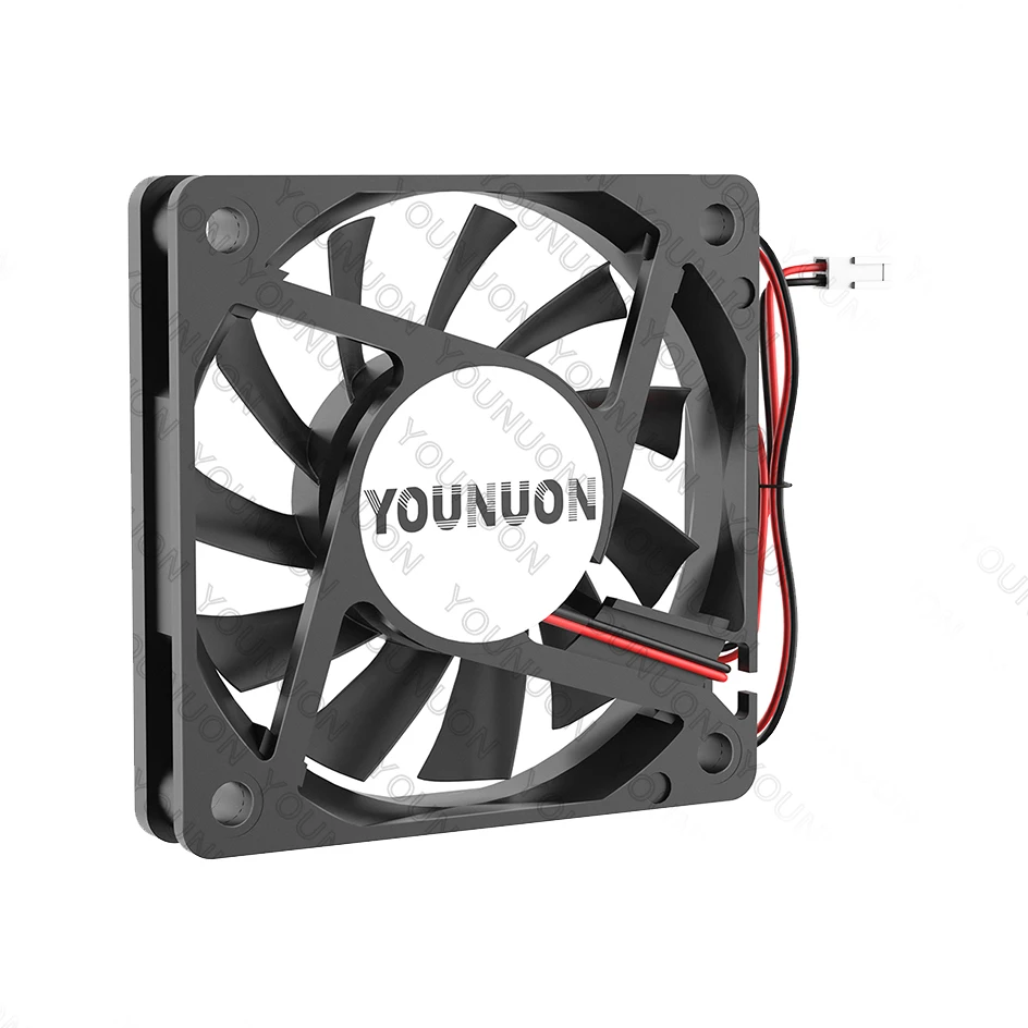 2PCS 60mm 5V 12V 24V Brushless USB 2PIN 3PIN DC Cooler Fan 60x60x10mm 6010 6cm For Computer PC CPU Case Cooling