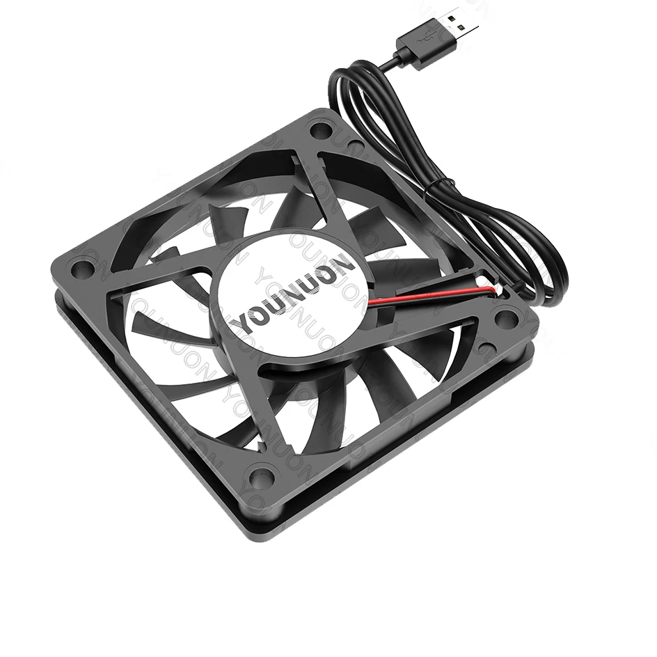 2PCS 60mm 5V 12V 24V Brushless USB 2PIN 3PIN DC Cooler Fan 60x60x10mm 6010 6cm For Computer PC CPU Case Cooling