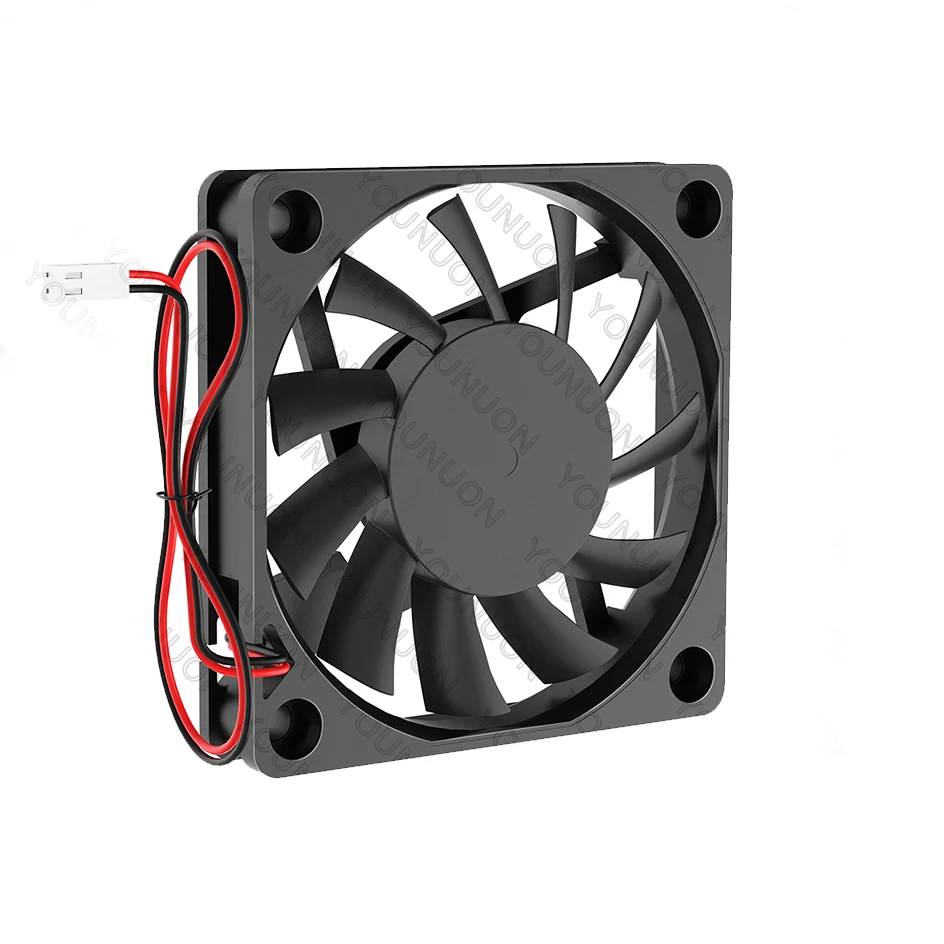 2PCS 60mm 5V 12V 24V Brushless USB 2PIN 3PIN DC Cooler Fan 60x60x10mm 6010 6cm For Computer PC CPU Case Cooling