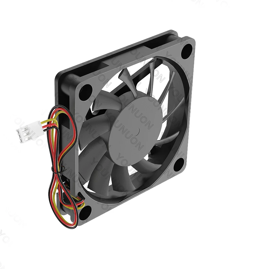 2PCS 60mm 5V 12V 24V Brushless USB 2PIN 3PIN DC Cooler Fan 60x60x10mm 6010 6cm For Computer PC CPU Case Cooling