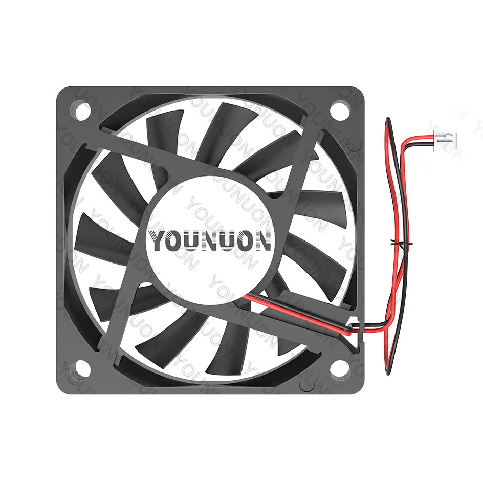 2PCS 60mm 5V 12V 24V Brushless USB 2PIN 3PIN DC Cooler Fan 60x60x10mm 6010 6cm For Computer PC CPU Case Cooling
