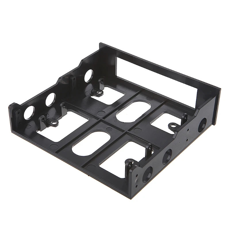 3.5" to 5.25" Hard Drive Mounting Bracket 3.5 Inch HDD SSD Adapter For 5.25 Inch PC Computer Case Bay With Mounting Screws