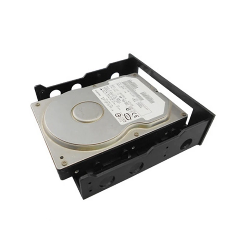 3.5" to 5.25" Hard Drive Mounting Bracket 3.5 Inch HDD SSD Adapter For 5.25 Inch PC Computer Case Bay With Mounting Screws