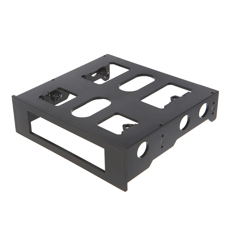 3.5" to 5.25" Hard Drive Mounting Bracket 3.5 Inch HDD SSD Adapter For 5.25 Inch PC Computer Case Bay With Mounting Screws