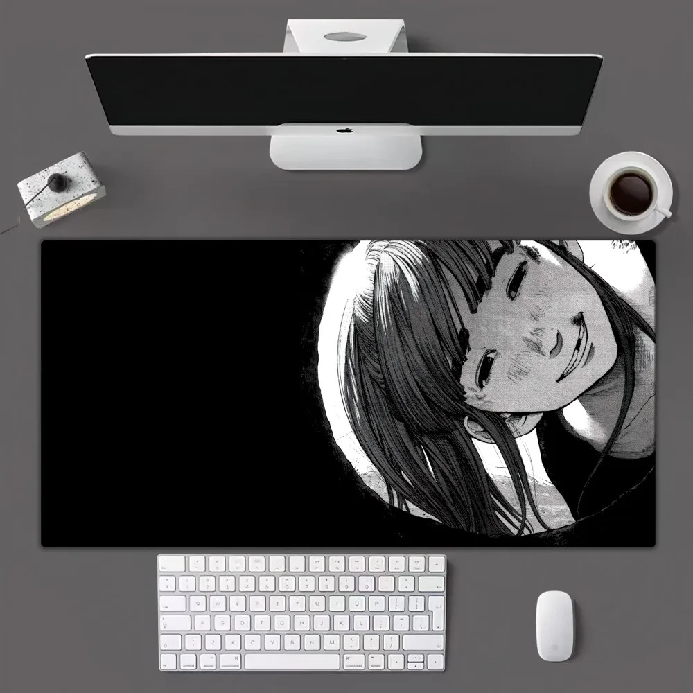 Goodnight punpun Manga Mousepad Mousepad Gamer Mouse Pad Size For Office Long Table Mat