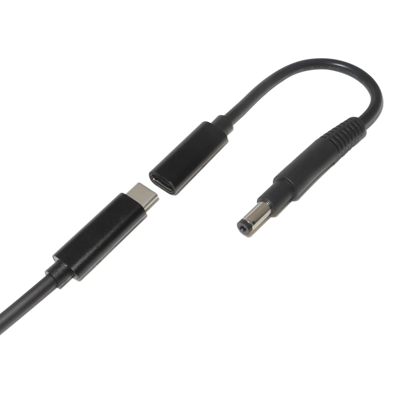65W PD Type C USB 3.1 Power Adapter Cable Female to Power Connector Converter 4.0*1.35 5.5*2.5 4.5*3.0 4.0*1.7m