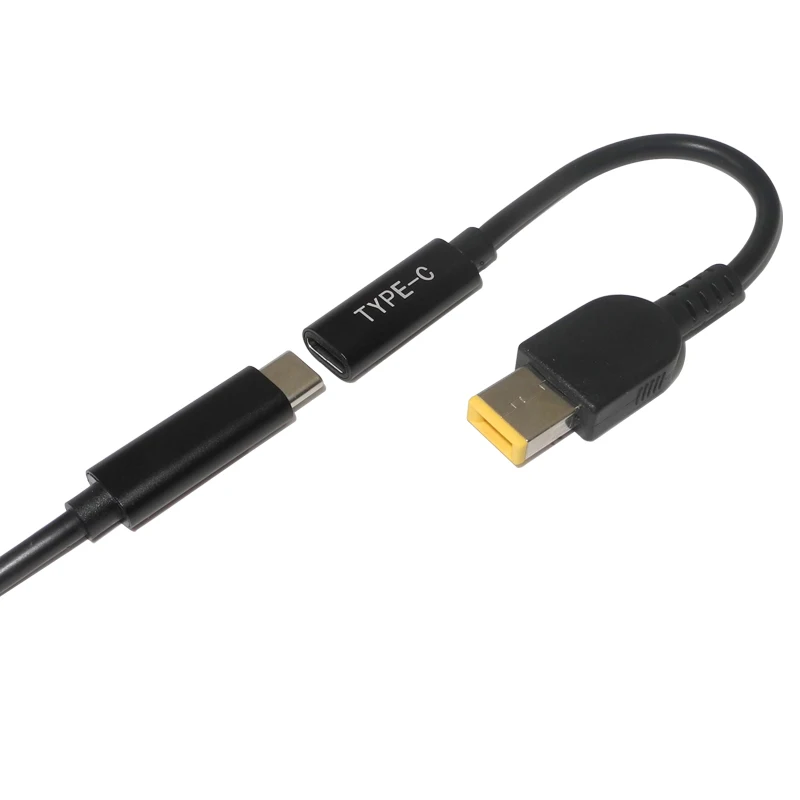 65W PD Type C USB 3.1 Power Adapter Cable Female to Power Connector Converter 4.0*1.35 5.5*2.5 4.5*3.0 4.0*1.7m