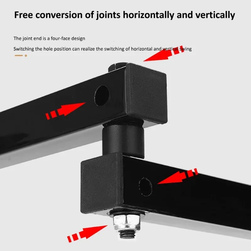 1pcs Wall Mount Tablet Stand Long Arm Stretchable Cell Phone Wall Holder Adjustable Metal Wall IPad Stand for IPhone 4-13 Inches