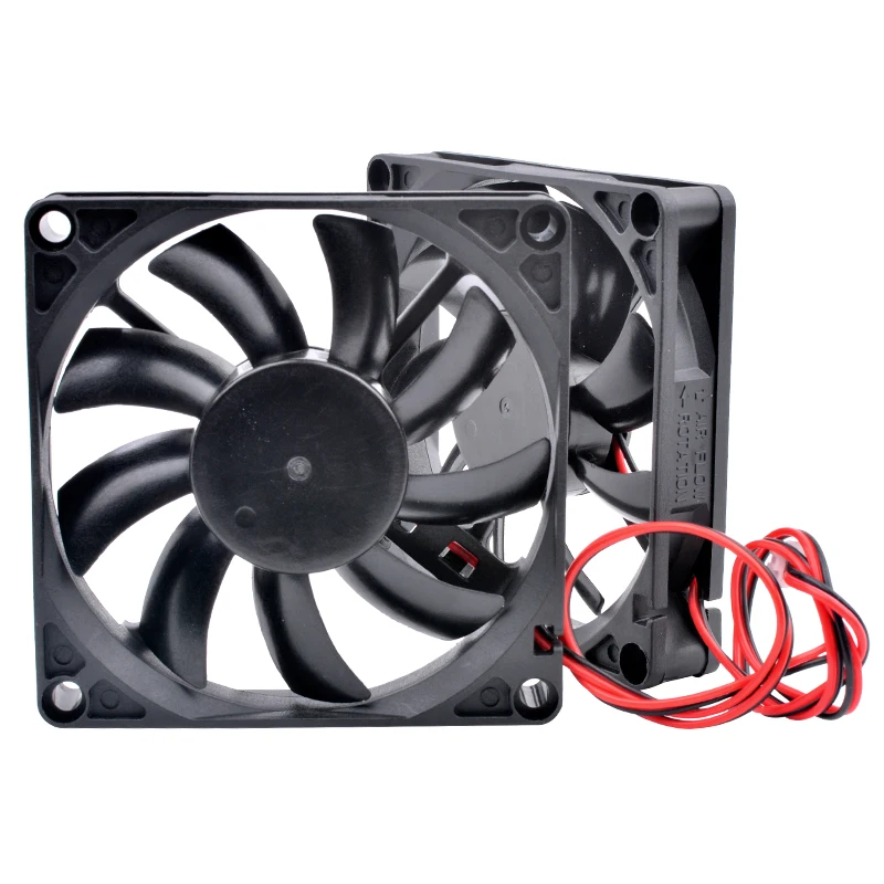 ACP8015 8cm 80mm Fan 80x80x15mm DC5V 12V 24V 2pin Cooling Fan for Router Chassis Power Supply Charger Inverter