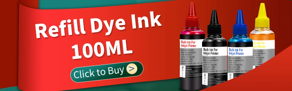 Refill Dye Ink Kit for Epson, Canon, HP, and Brother All Model Printer Ink Cartridge CISS Ink Voor Inkt Tank