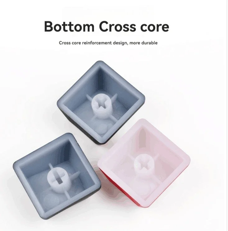 Cross Ring Square Triangle Direction Keycaps Set of Esc Enter WASD Arrow Key Caps for Mechanical Keyboard OEM Profile ABS