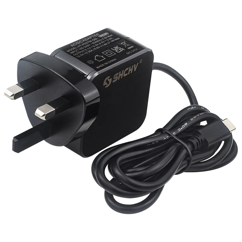 5.1V 5A Raspberry Pi 5 Power Adapter 100V-240V Type-C Power Supply EU US UK Plug Power Charger for RPI 5 Pi5