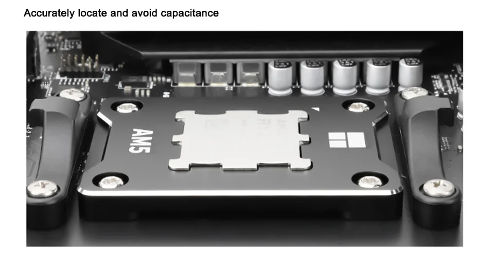Thermalright ASF AMD AM5 Secure Frame Black/Red Computer CPU Bending Corrector Frame AM5 Anti Bending Support