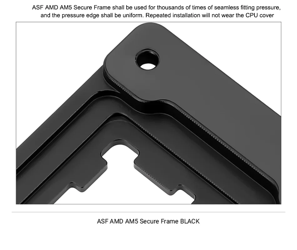 Thermalright ASF AMD AM5 Secure Frame Black/Red Computer CPU Bending Corrector Frame AM5 Anti Bending Support