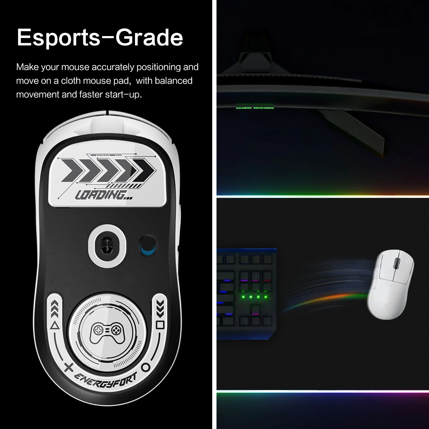 Mouse Feet Skates Ultra Strong Flawless Glass Super Fast Smooth Durable Sole for Logitech G Pro X Superlight 2 Gaming Mouse