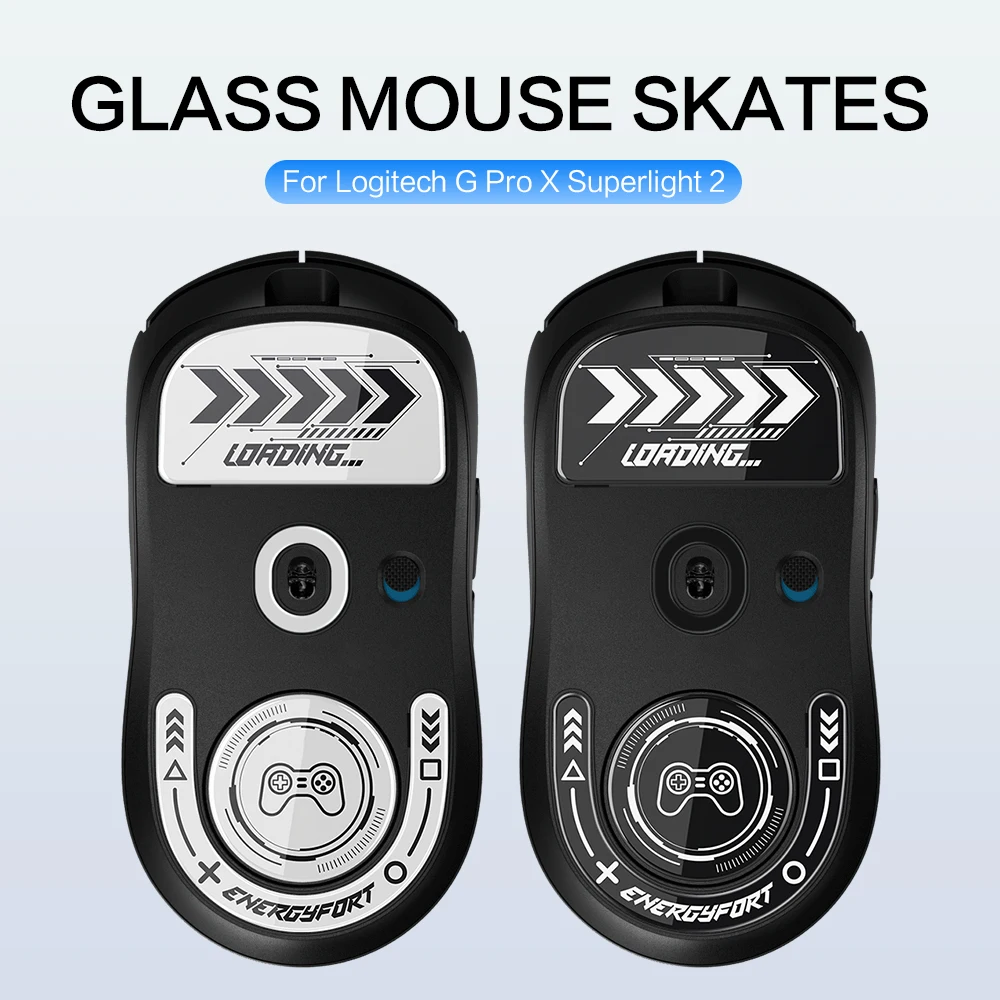 Mouse Feet Skates Ultra Strong Flawless Glass Super Fast Smooth Durable Sole for Logitech G Pro X Superlight 2 Gaming Mouse