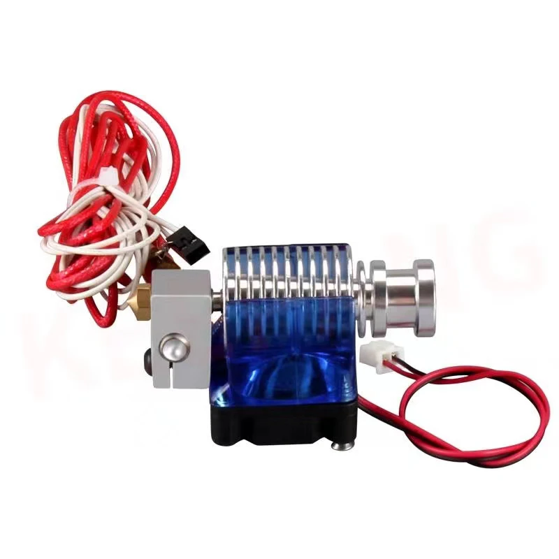 V6 J-head 12V 24V All Metal Hotend Wade or Bowden 1.75/3.0mm Filament Nozzle Cooling Fan Bracket Block Thermistors Heat Sink Kit