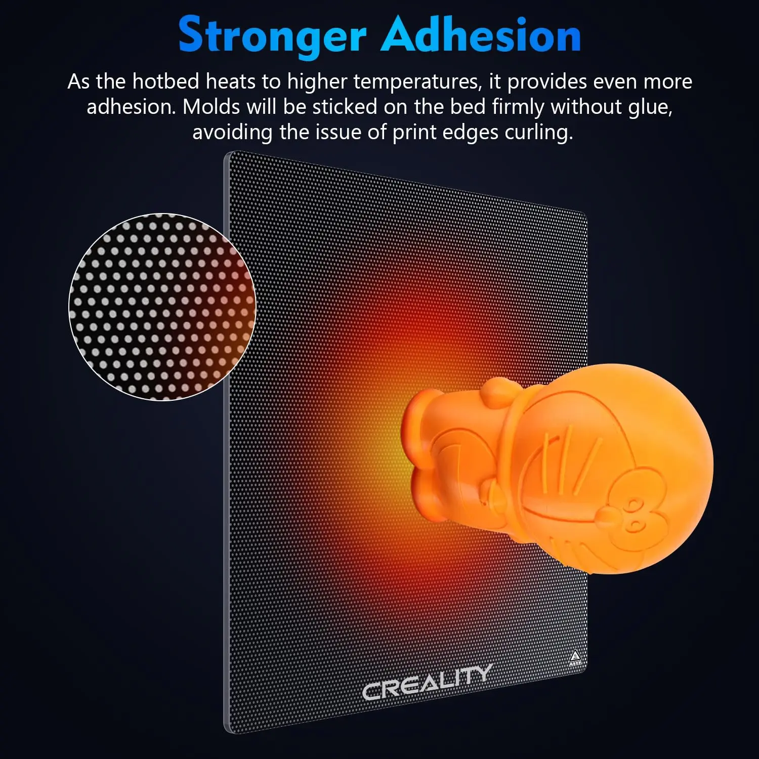Creality Ender 3 Glass Bed Upgraded 3D Printer Tempered Glass Plate Build Surface 235x235x4mm for Ender 3/Ender 3 Pro/Ender 3 V2