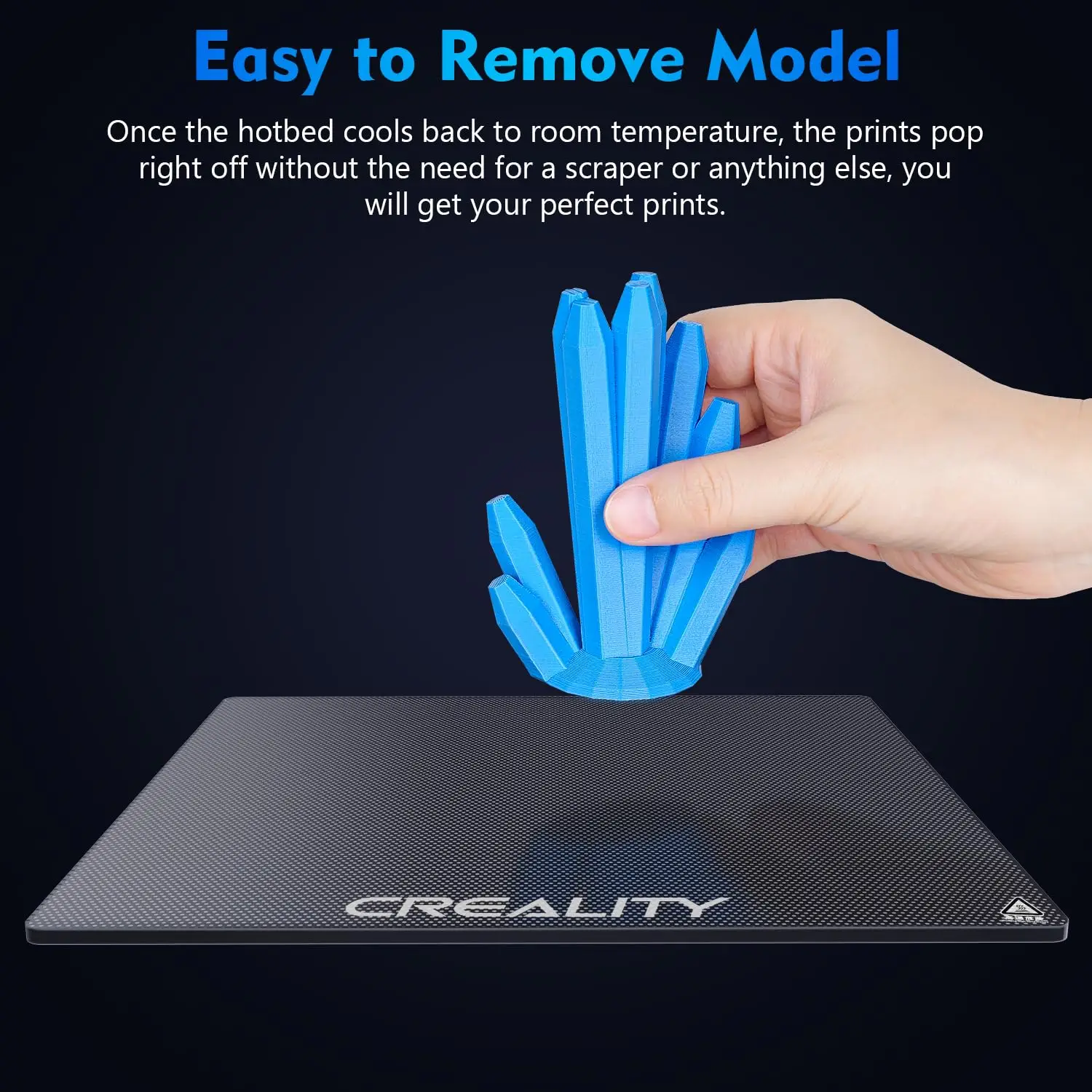 Creality Ender 3 Glass Bed Upgraded 3D Printer Tempered Glass Plate Build Surface 235x235x4mm for Ender 3/Ender 3 Pro/Ender 3 V2