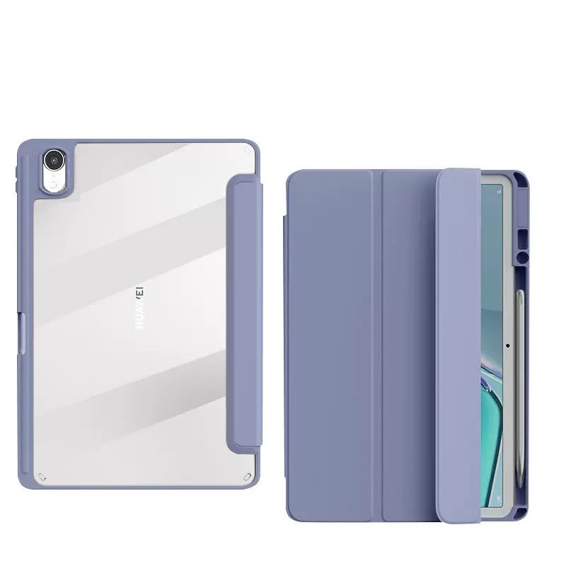 For Huawei Matepad 11 5 Case With Pen Holder PU Leather Acrylic Back Fold Smart Cover For Huawei Matepad 11.5 11.5S 11.5 S Case