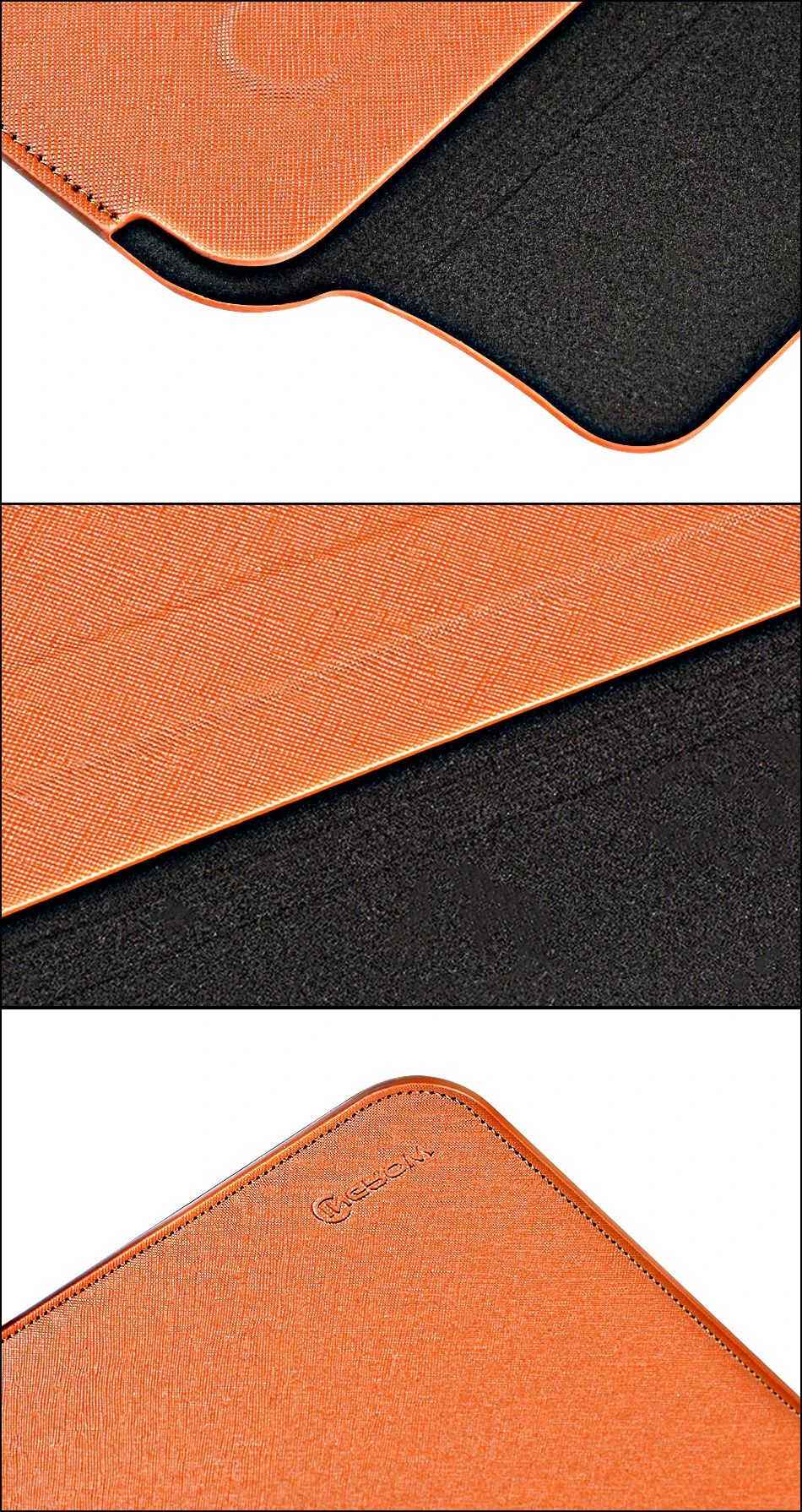Cingrow Laptop Sleeve for MacBook Air 15.3 2026 Waterproof Laptop Bag for MacBook Air 13 Pro 14 Ultra-thin Notebook Bag 15.6