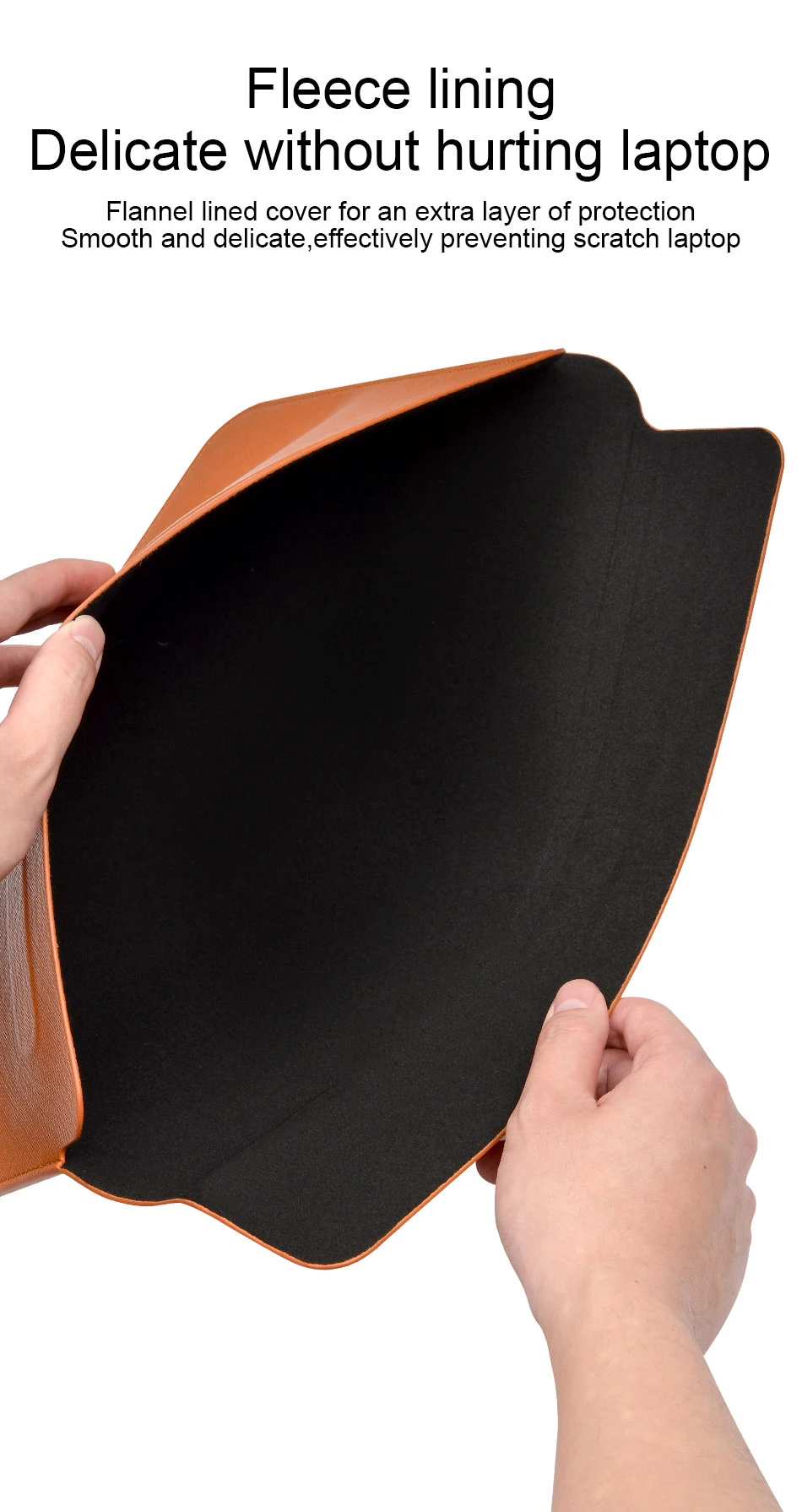 Cingrow Laptop Sleeve for MacBook Air 15.3 2026 Waterproof Laptop Bag for MacBook Air 13 Pro 14 Ultra-thin Notebook Bag 15.6