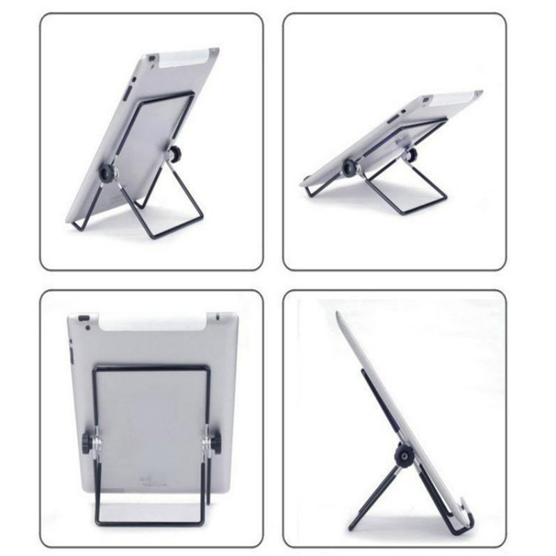 Universal Metal Tablet Holder for IPad Samsung Holder Tablet Stand Mount Foldable Desk Flexible Phone Stand for IPhone Xiaomi