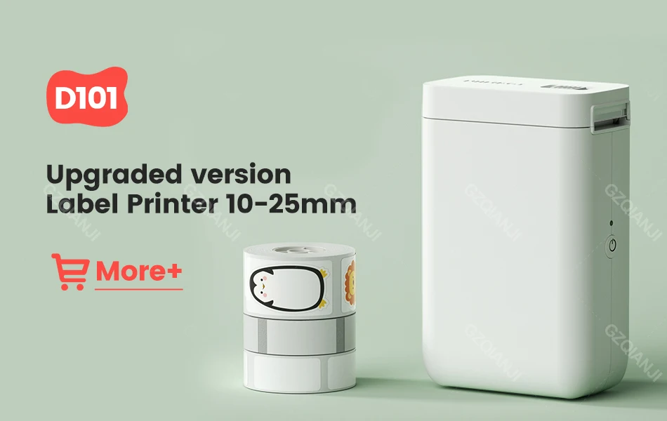 Niimbot D11 D101 D110 Official Label Sticker Paper Rolls Various Sizes of White Color Label Papers 3 5 10 Rolls for Printer USE
