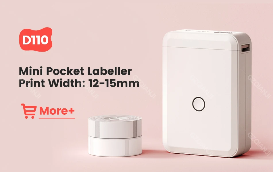 Niimbot D11 D101 D110 Official Label Sticker Paper Rolls Various Sizes of White Color Label Papers 3 5 10 Rolls for Printer USE