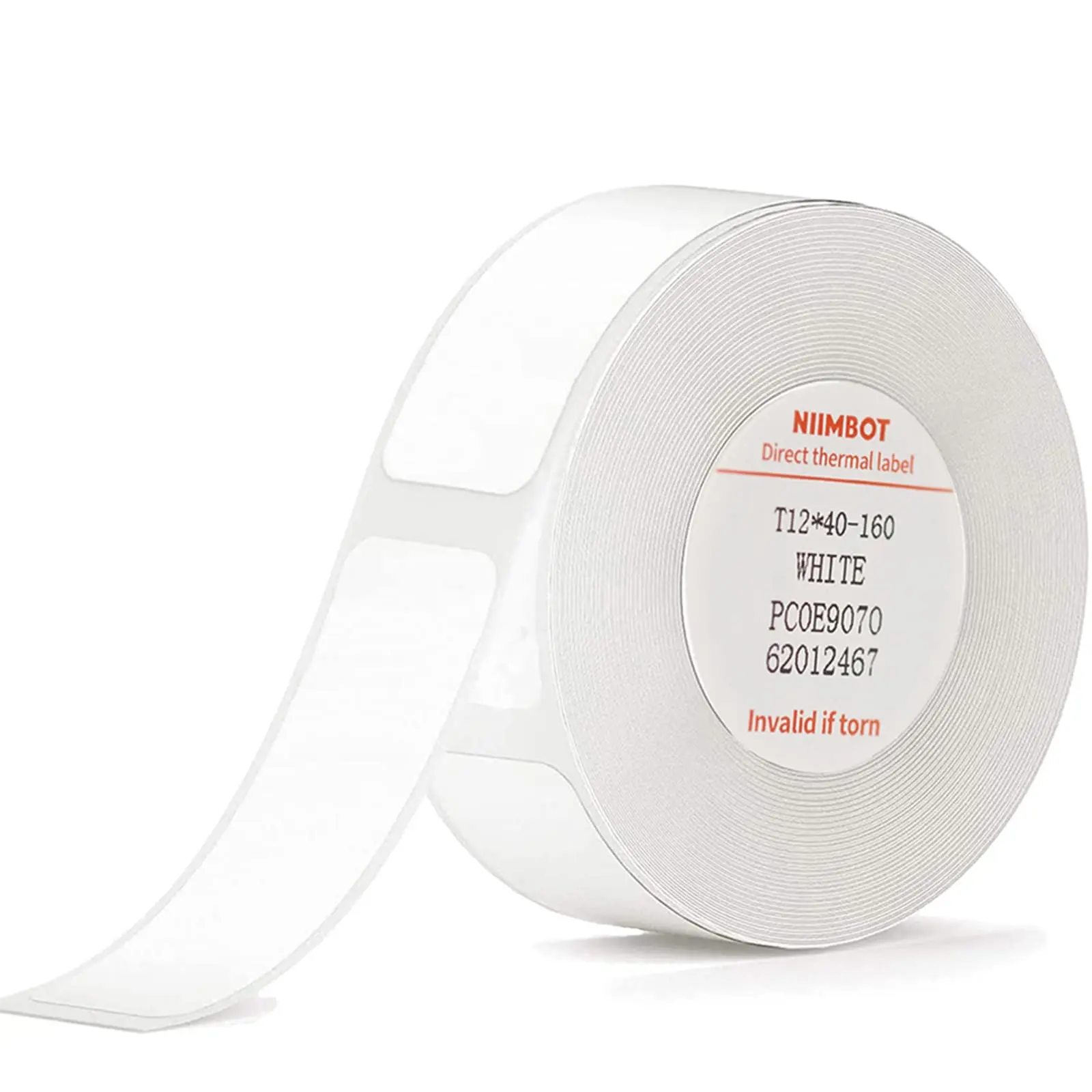 Niimbot D11 D101 D110 Official Label Sticker Paper Rolls Various Sizes of White Color Label Papers 3 5 10 Rolls for Printer USE