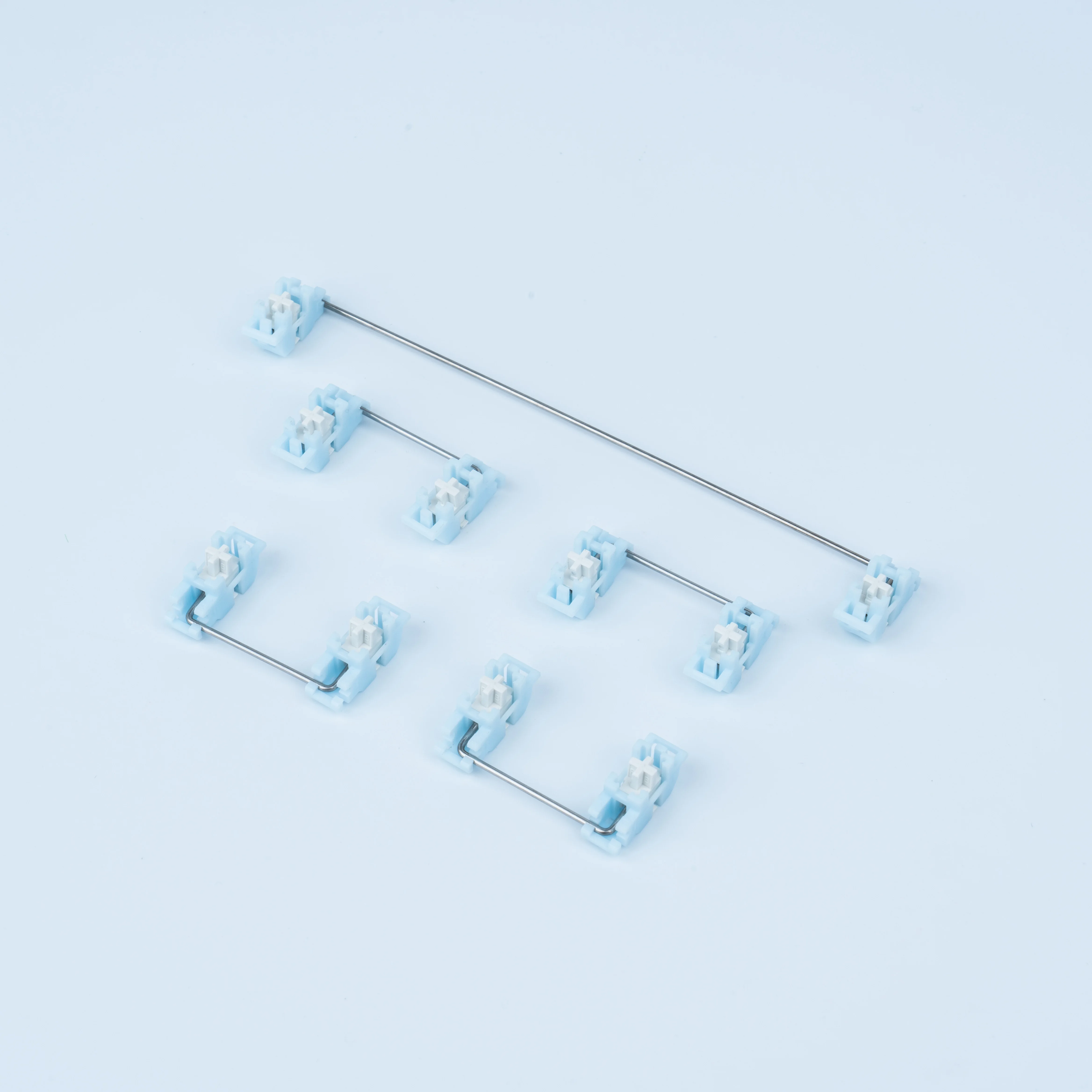 GATERON Low Profile Stabilizer Plated Mounted Black Customized 6.25u 2u Low Profile Switch DIY Hotswap Available For Keyboard