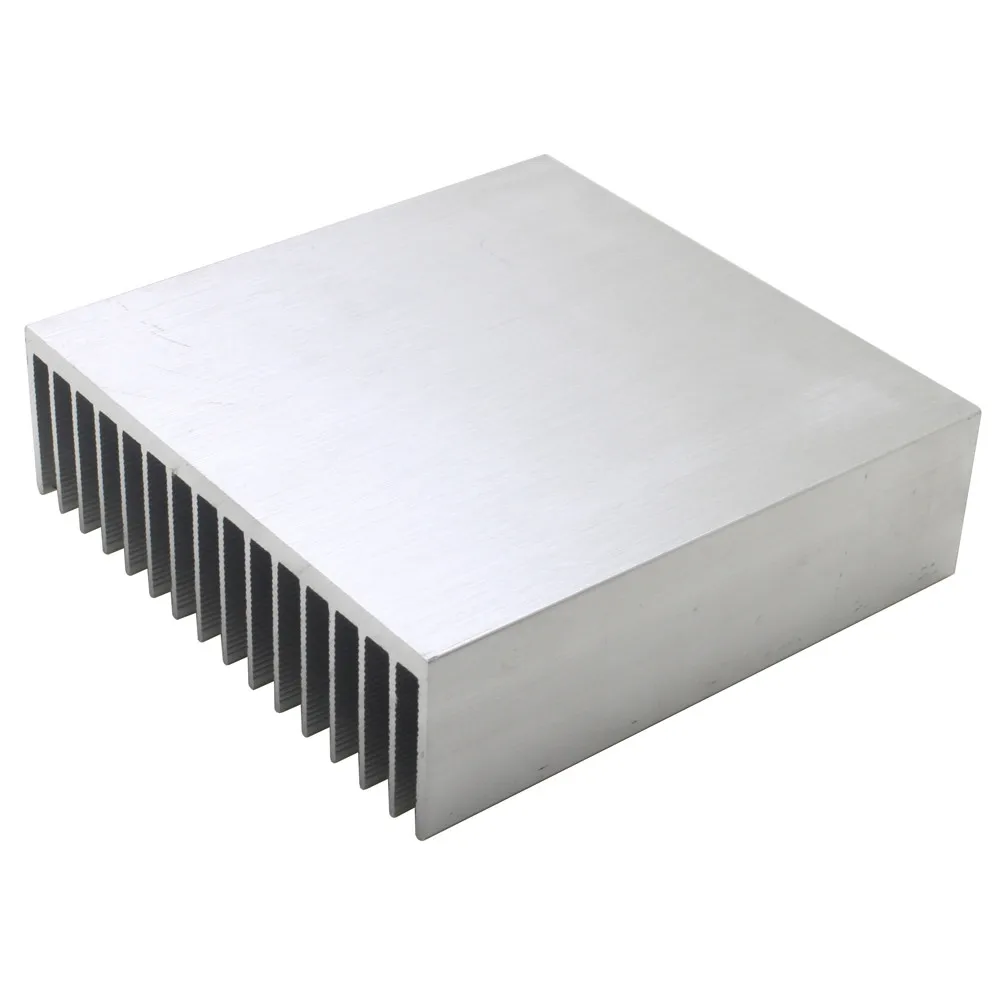 Extruded Aluminum Heatsink Heat Sink Radiator for Electronic LED Chip Power Amplifier Cooler Cooling Heat Dissipation