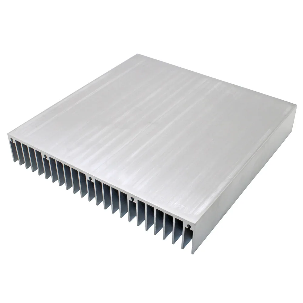 Extruded Aluminum Heatsink Heat Sink Radiator for Electronic LED Chip Power Amplifier Cooler Cooling Heat Dissipation