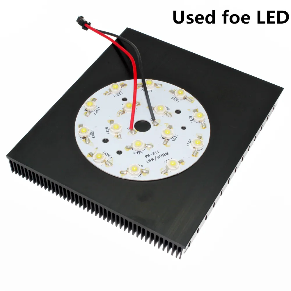 Extruded Aluminum Heatsink Heat Sink Radiator for Electronic LED Chip Power Amplifier Cooler Cooling Heat Dissipation