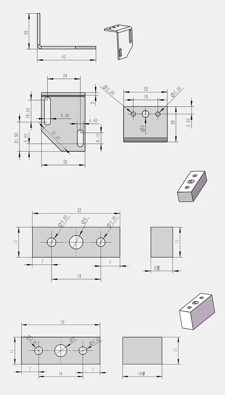 3D Printer Parts 3D Touch Sensor Auto Bed Leveling Sensor BL Touch BLTouch Improve Printing Precision Mk8 I3 For Ender 3 Pro