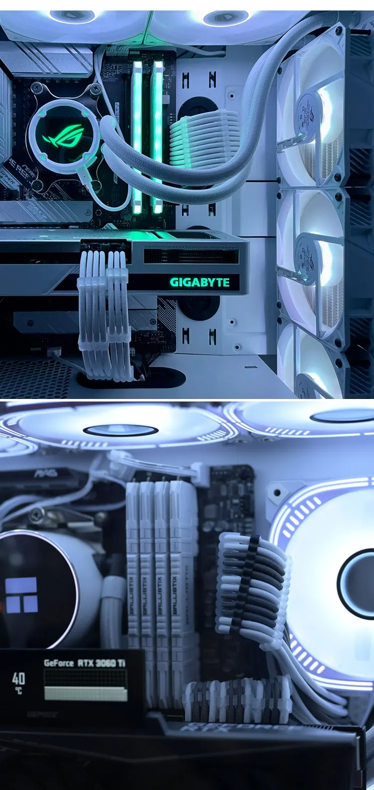 TEUCER 350mm ATX EPS PCI-E Extension Cable for CPU GPU Motherboard 24PIN 4+4PIN 6+2PIN 8PIN PSU Extension Cord