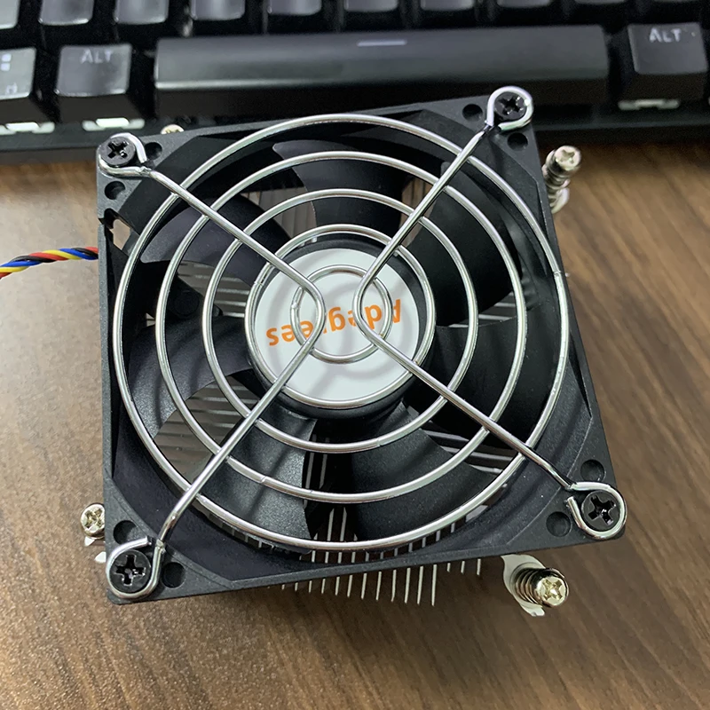 80MM CPU Air Cooler 4PIN PWM Cooling PC Radiator Fan for Intel 2011 X79 X99 CPU Fan Ventilador