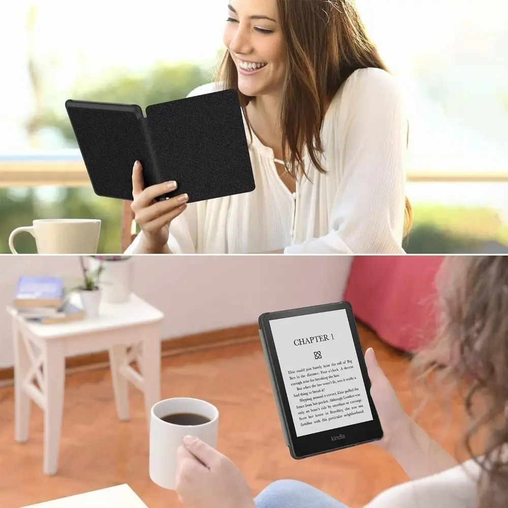Fabric Magnetic Smart Case For 6 All-new Kindle (2022 Release) 11th Generation Built-in Light 6 Inch Gen Cover Sleeve Funda