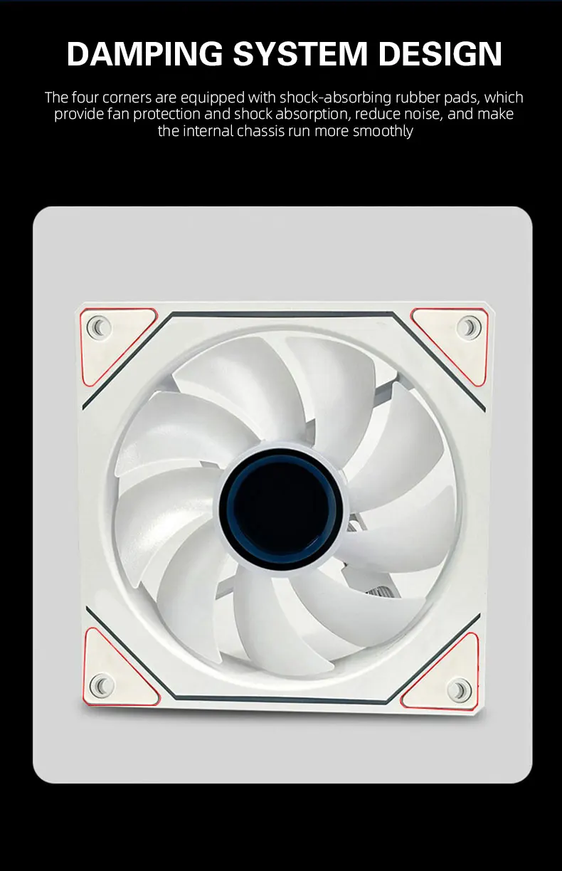 Prism 4 PRO ARGB Fan PC 120mm Computer Case Fan 4pin PWM CPU Cooling Fans 3pin 12v RGB