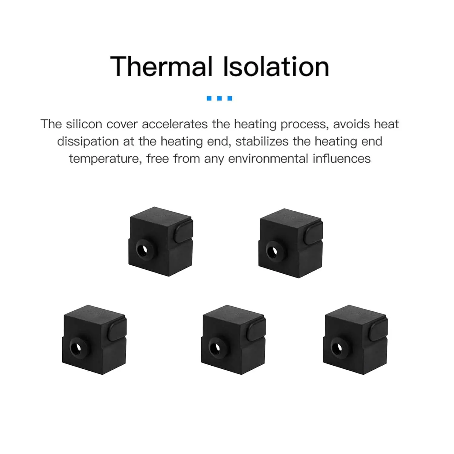 Creality Ender 3 V3 SE Nozzle with 5pcs Silicone Sock,High-Speed Brass Nozzles M6 Hotend Extruder Nozzle for Ender 5 S1/Ender 7