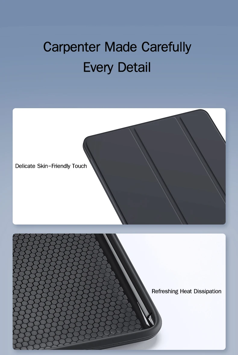 Leather Case For Ipad 10.2 5 6 7 8 9 10th Gen Smart Cover Funda For iPad Air 2 3 4 5 10.9 pro 11 10.5 Magnetic TPU Silicone Case