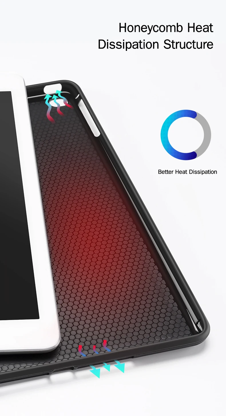 Leather Case For Ipad 10.2 5 6 7 8 9 10th Gen Smart Cover Funda For iPad Air 2 3 4 5 10.9 pro 11 10.5 Magnetic TPU Silicone Case