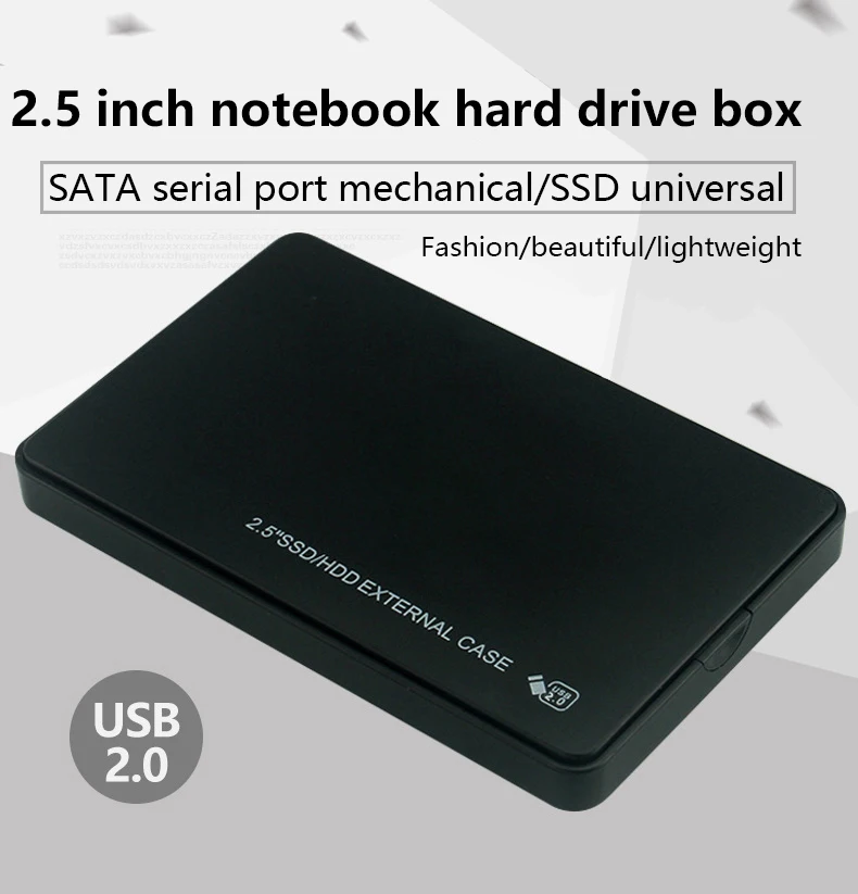 UTHAI T22 2.5" SATA to USB3.0 HDD Enclosure Mobile Hard Drive Cases for SSD External Storage HDD Box With USB3.0/2.0 Cable ABS