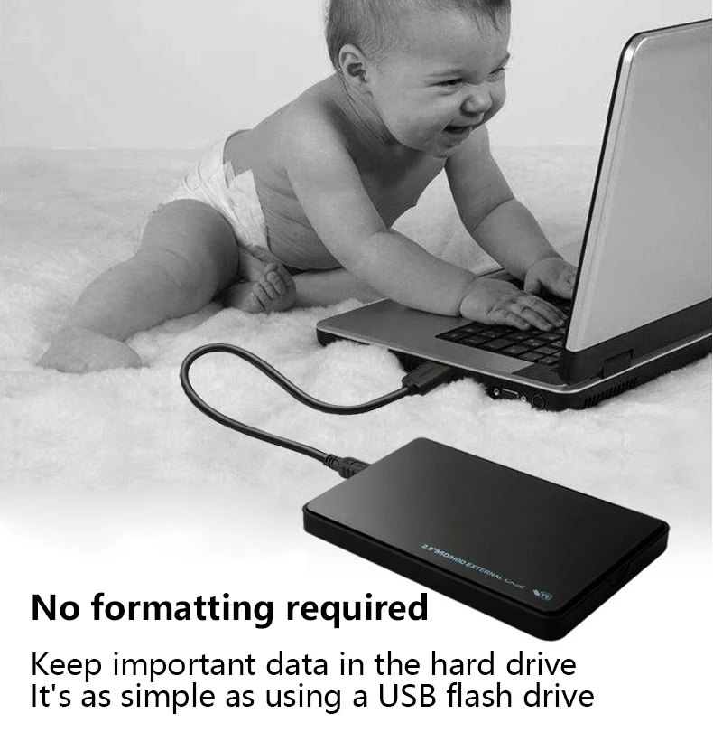 UTHAI T22 2.5" SATA to USB3.0 HDD Enclosure Mobile Hard Drive Cases for SSD External Storage HDD Box With USB3.0/2.0 Cable ABS