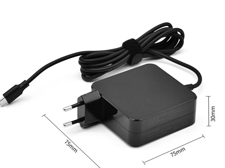 65W Type C 20V 3.25A 45W USB C Phone PD Laptop Charger Power Ac Adapter For MacBook ASUS ZenBook Lenovo Dell Xiaomi Air HP Sony