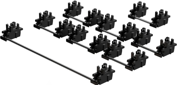 Designer Studio Plate Mount Stabilizers Adaptive 6.25U 7U Flexible Structure Mechanical Keyboard