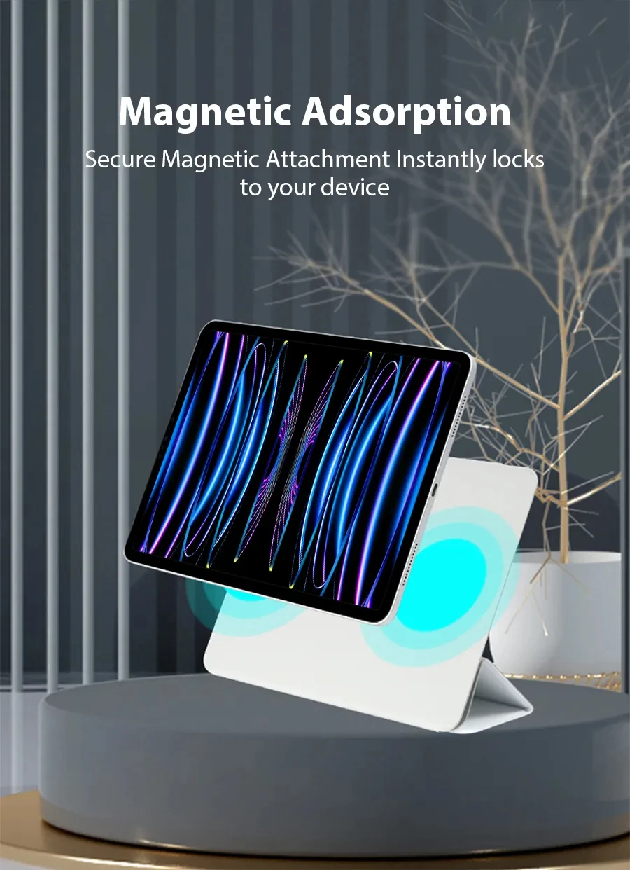 Magnetic Protection Case For iPad Pro11 12.9 3th 4Gen 5th 6th 10th 10.9in 2022 2025 Air6 7 air5 air4 A16 11 inch case accessory