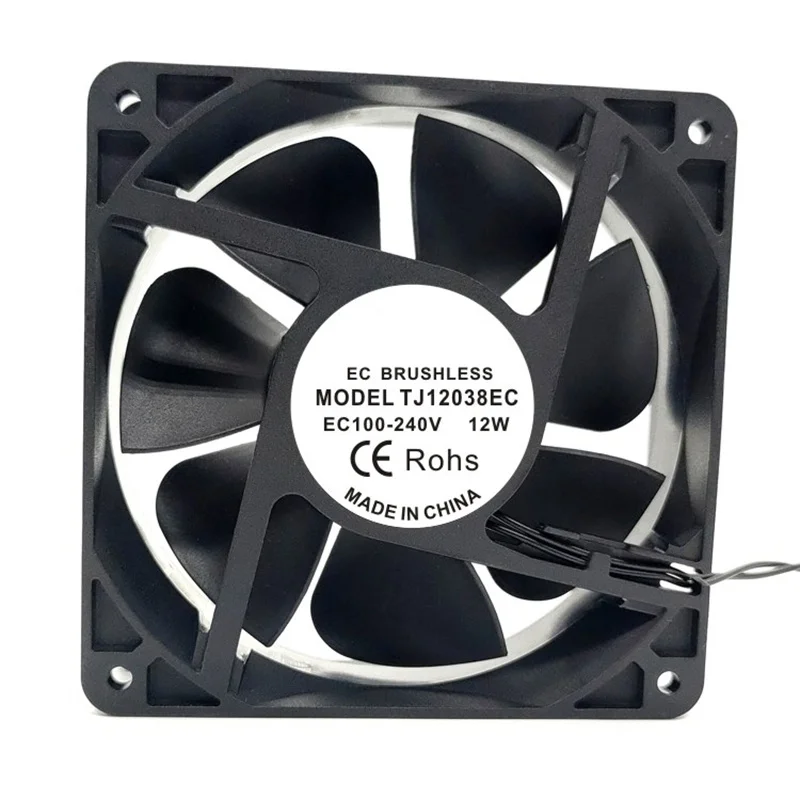 EC 100V-240V universal wide voltage 110V 220V 230V cooling fan 6cm 8cm 9cm 12cm 14cm industrial fan for cabinet welding machine
